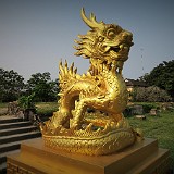 Imperial Dragon  Imperial dragon, guarding the ruins of the imperial city in Hue.